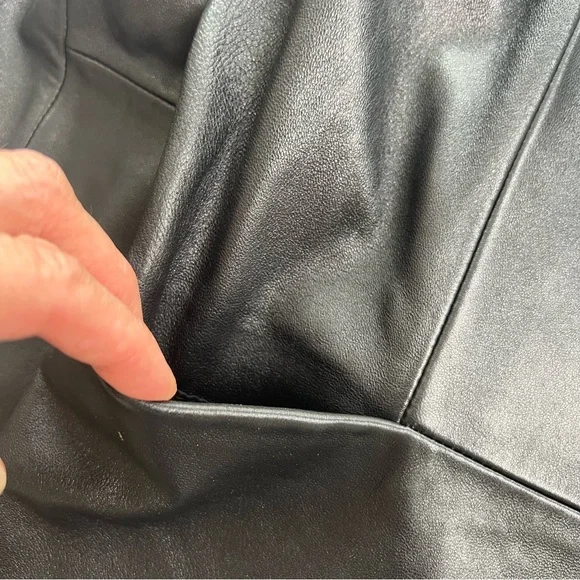 Ann Taylor 100% Leather women’s jacket - Picture 7 of 9
